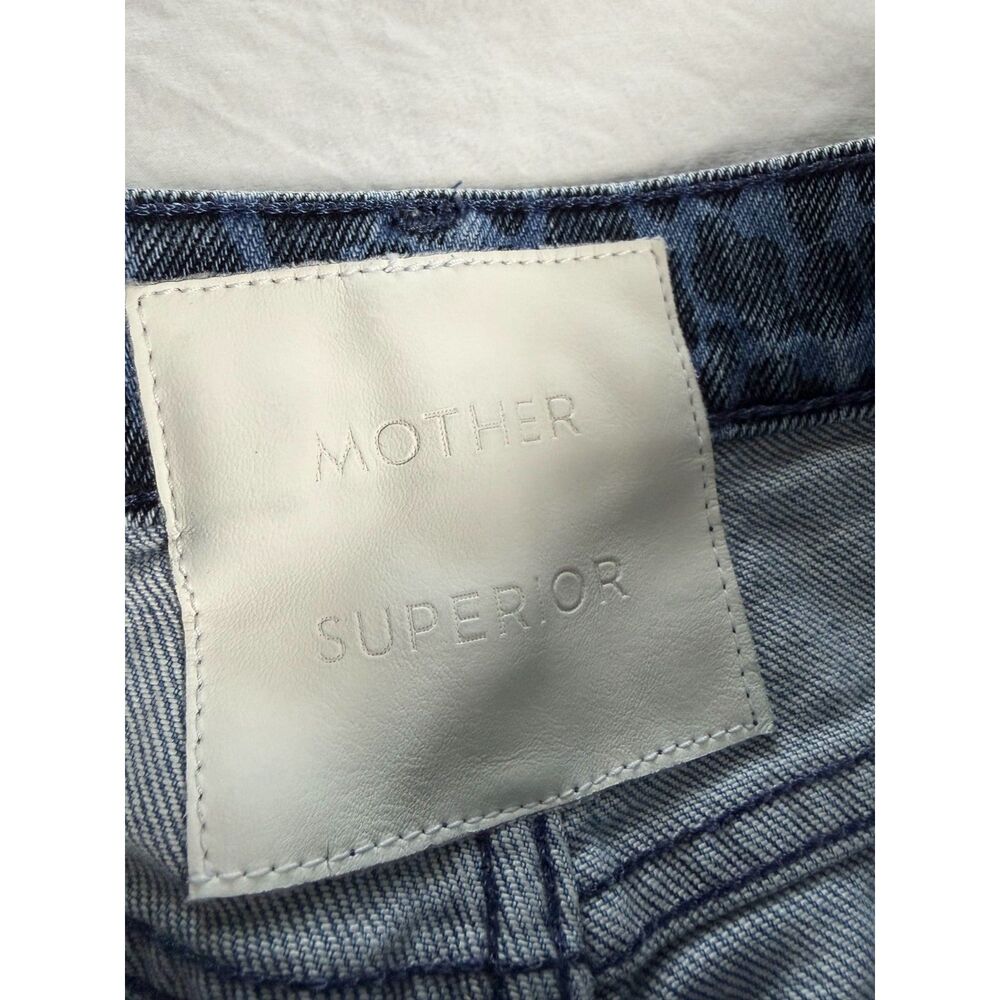 Mother The Tomcat Ankle Sinister Leopard Print Jeans Size 26 - Picture 4 of 13